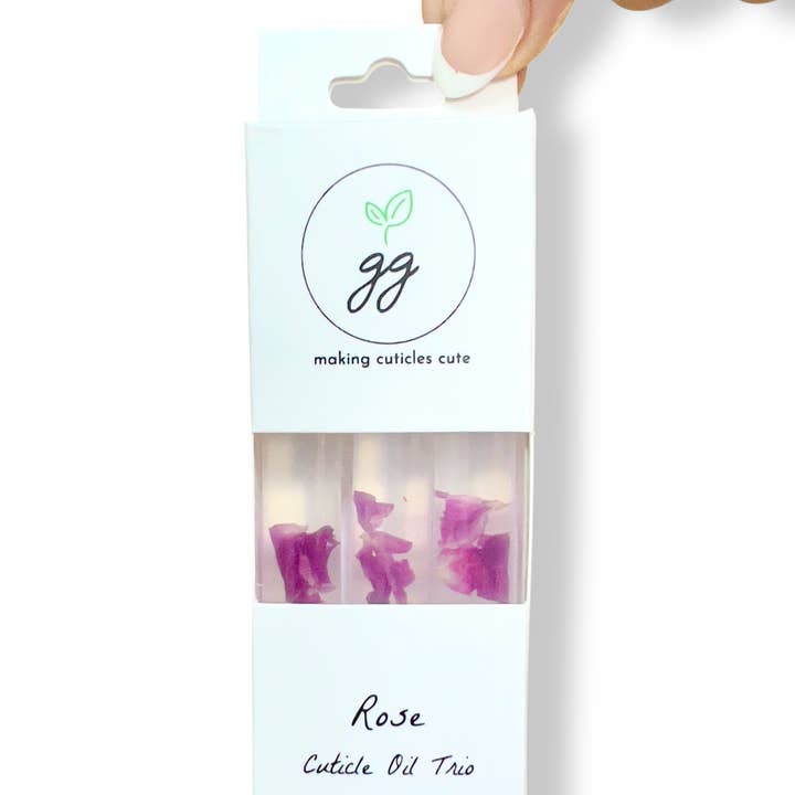 Rose Cuticle Oil Trio for wholesale by Greenmade goods