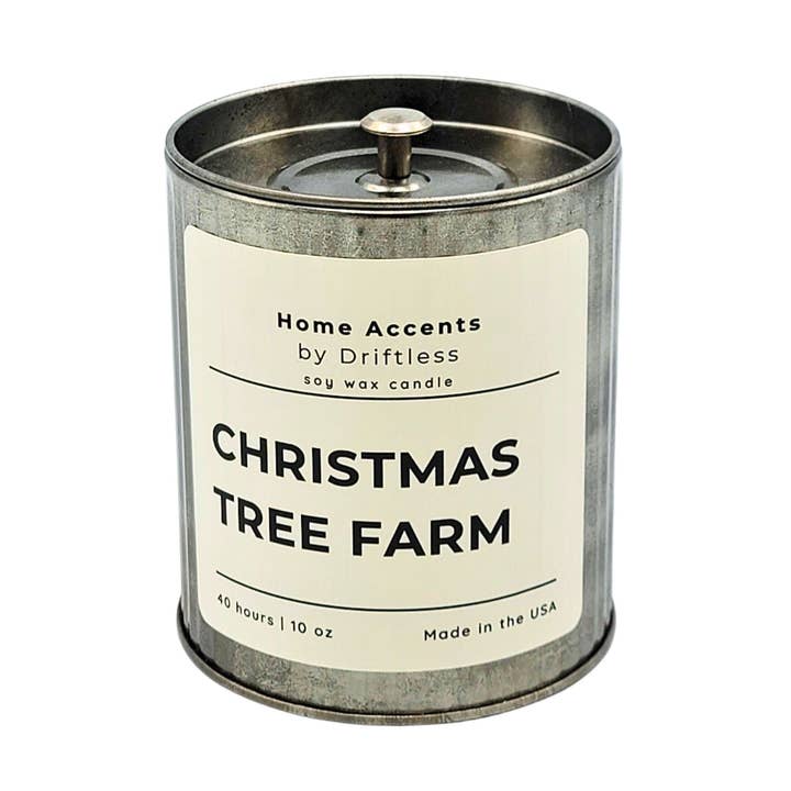Home Accents By Driftless - Vente Bougie en bocal - Bougies de Ferme de Sapins de Noël en Gros - Décorations de Fêtes0