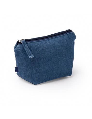 STAR WAY, S.L. – Bolsa de higiene pessoal - Mulher por atacado – Bolsa transparente de algodão reciclado e denim0
