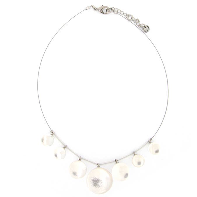 necklace in shell in resin|resin for wholesale by Culture Mix