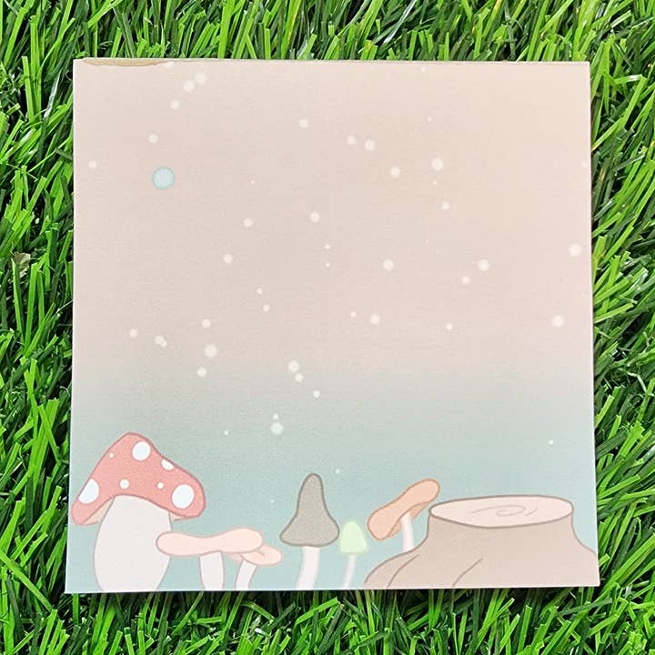 Pilzgarten-Notizblock für den Großhandel von Secret Sheepie