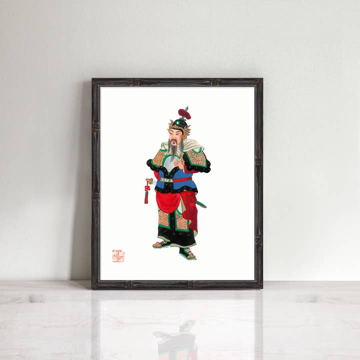 Creative Monsoon - Wholesale Art print - Vintage Chinese Commander Print