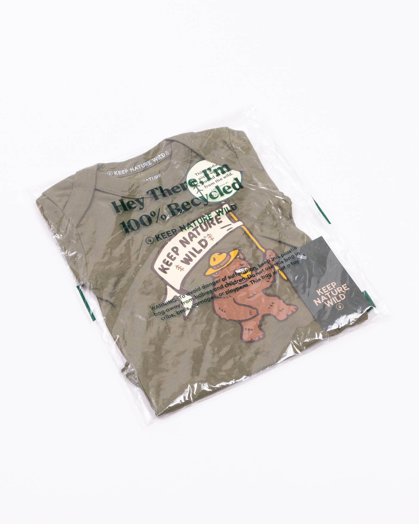 Keep Nature Wild - Wholesale Bodysuit (Non-Footed) - Baby - Happy Camper Bear Baby Bodysuit | Olive7
