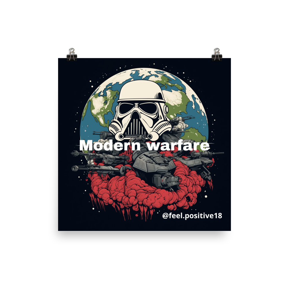 Feel.positive18 - Wholesale Art Print - Modern warfare Art0