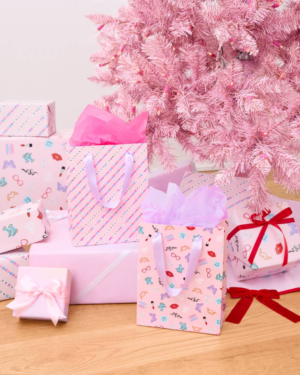 xo, Fetti - Vente Pochette cadeau - Ensemble de sacs Gifting Era - 6 sacs-cadeaux, cadeau de Noël et d'anniversaire Swiftie6