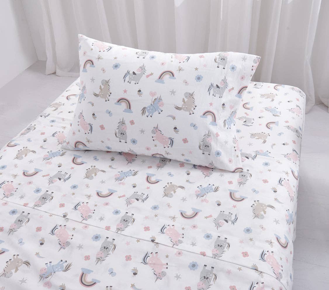 NewSeason - Wholesale Bedding Set - Kids & Baby - Organic Cotton Printed Unicorn Duvet Cover Set2