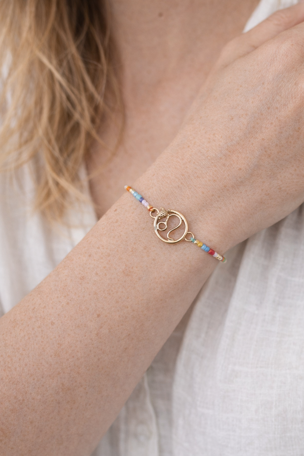 Picki Nicki - Wholesale Beaded Bracelet - Zodiac Sign Beaded Charm Bracelets Set of 363