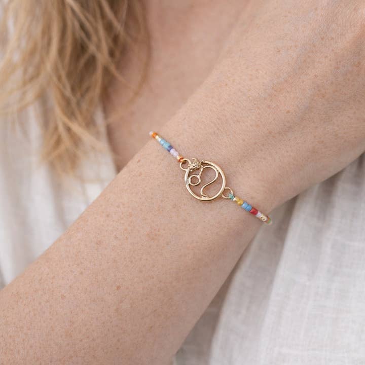 Picki Nicki - Wholesale Beaded Bracelet - Zodiac Sign Beaded Charm Bracelets Set of 363