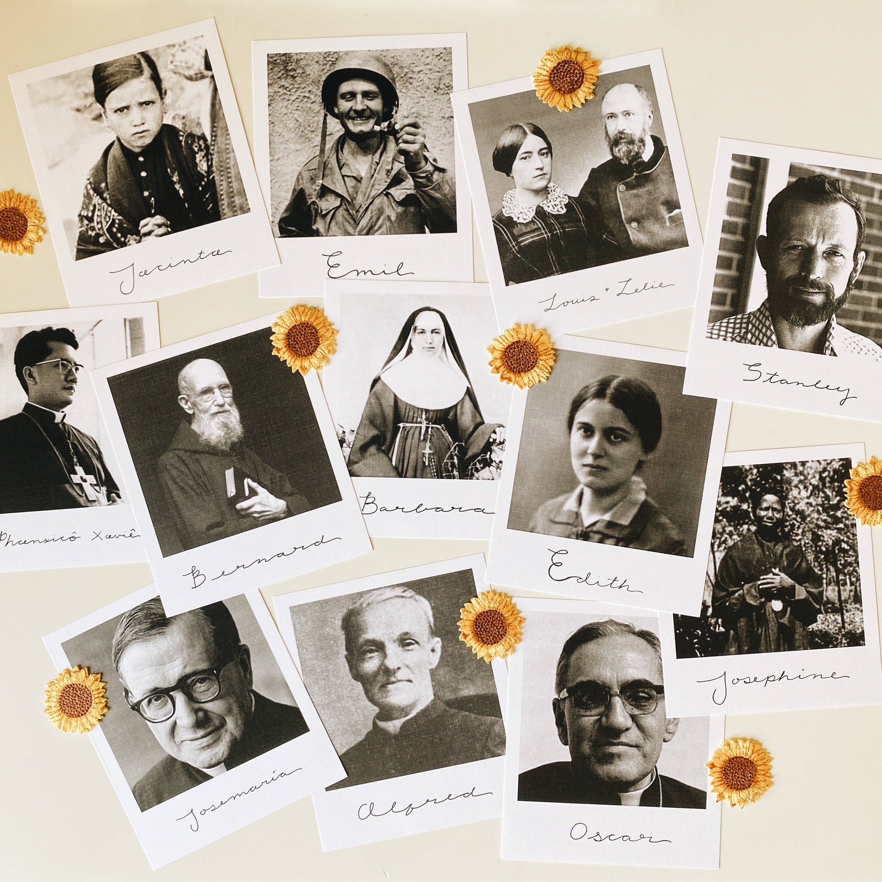 January Jane Shop - Wholesale Religious Card - Heirloom Polaroid Saint Pack0