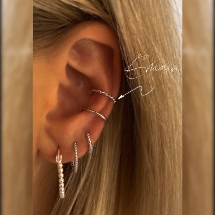 Love Local Jewelry - Vendita all'ingrosso Orecchini ear cuff/ear wrap - Ear Cuff Emma3
