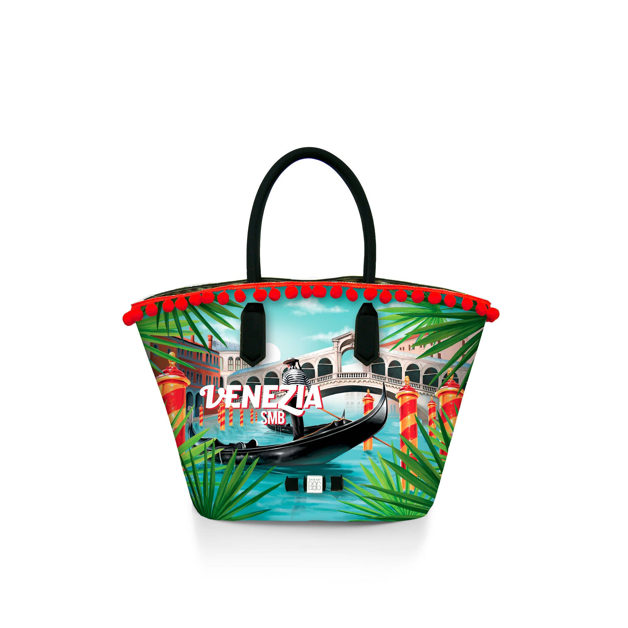 Save My Bag - Wholesale Beach Bag - Tropezienne Shoulder Bag - Printed - OUTLET