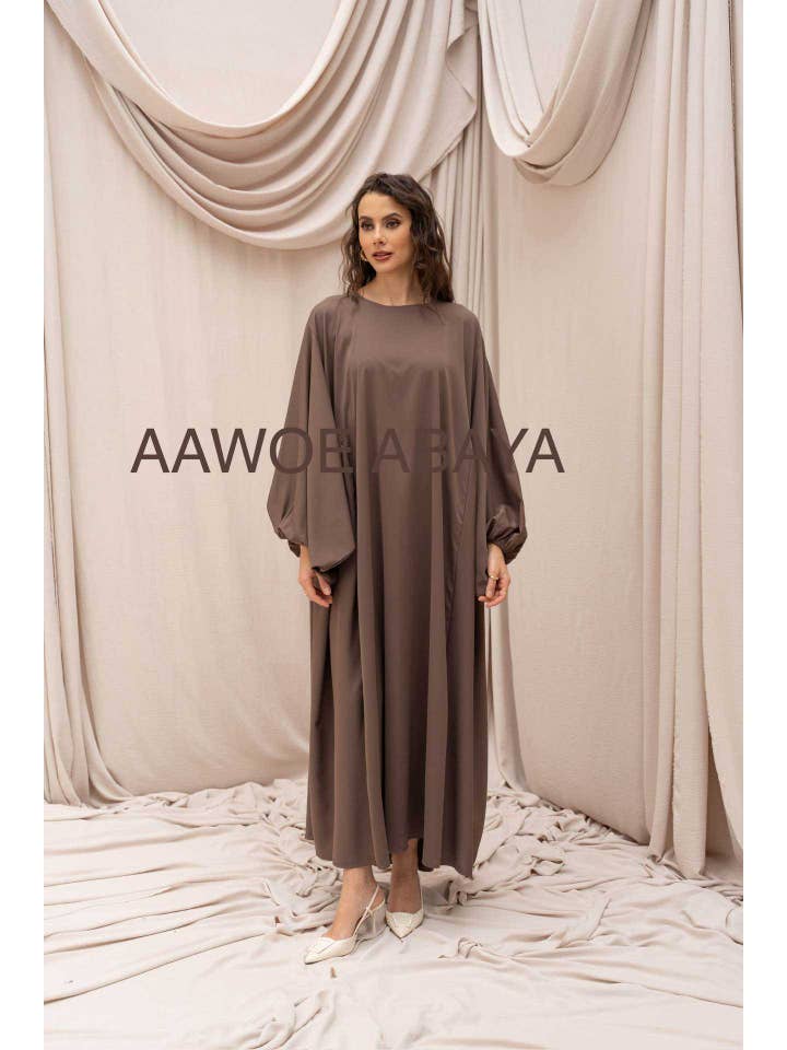 Aawoe Abaya - Wholesale Dress - Women's - Elegant Abaya Dress - 2466-ROB59
