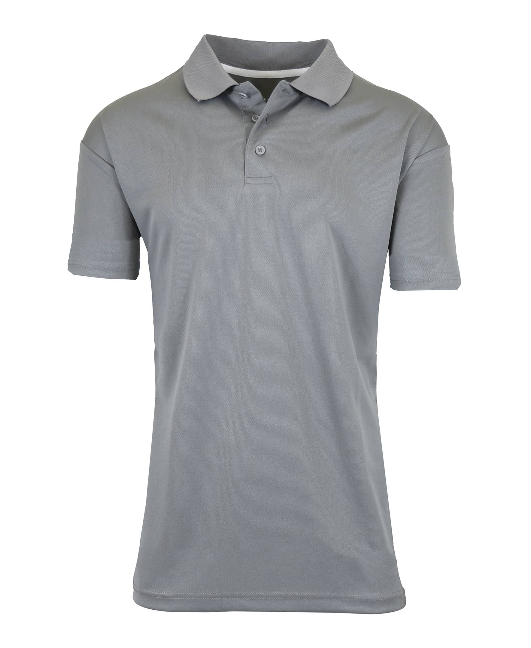 Galaxy By Harvic - Wholesale Polo - Men's - Galaxy by Harvic Men's Dry Fit Moisture-Wicking Polo Shirt6