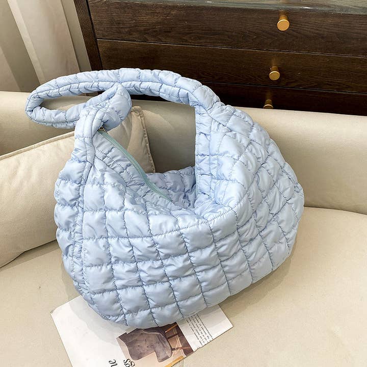 Sweetkama - Wholesale Tote Bag - Women's - Ladies Puffer Cloud Bag Tote Handbag Slouch Bag SKAB0106