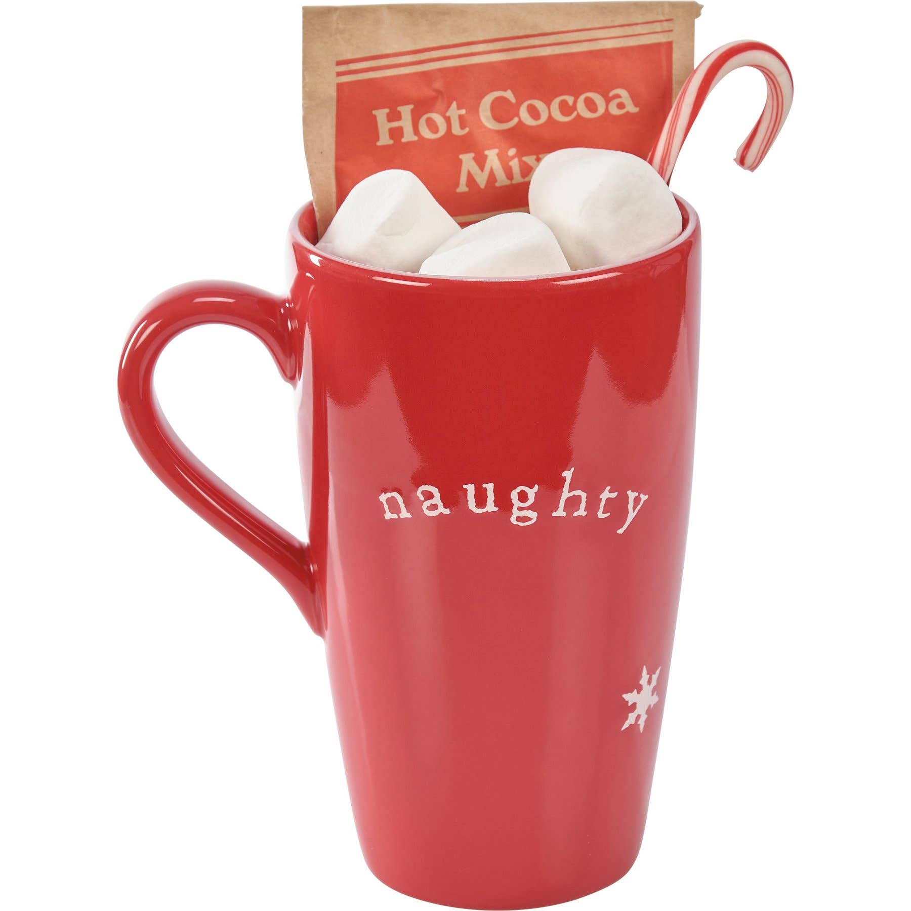 Primitives by Kathy - Wholesale Decorative Plate/Dish/Bowl - Naughty Or Nice Latte Mug2