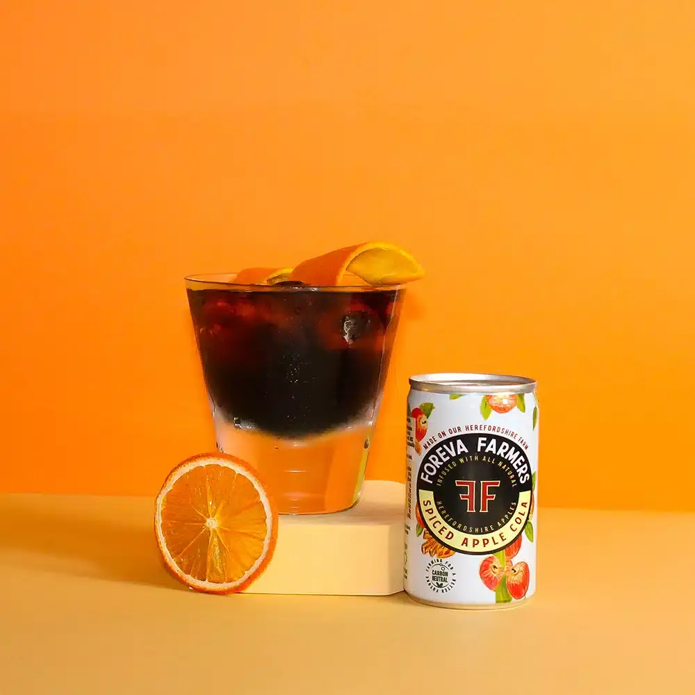 Foreva Farmers – wholesale Soda/carbonated drink – Spiced Apple Cola (150ml Can)1