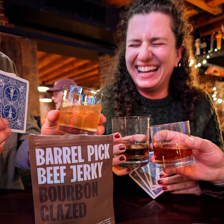 Double Neat - Wholesale Jerky - Beef Jerky Bourbon Glazed Sweet Savory Gourmet Snack 1