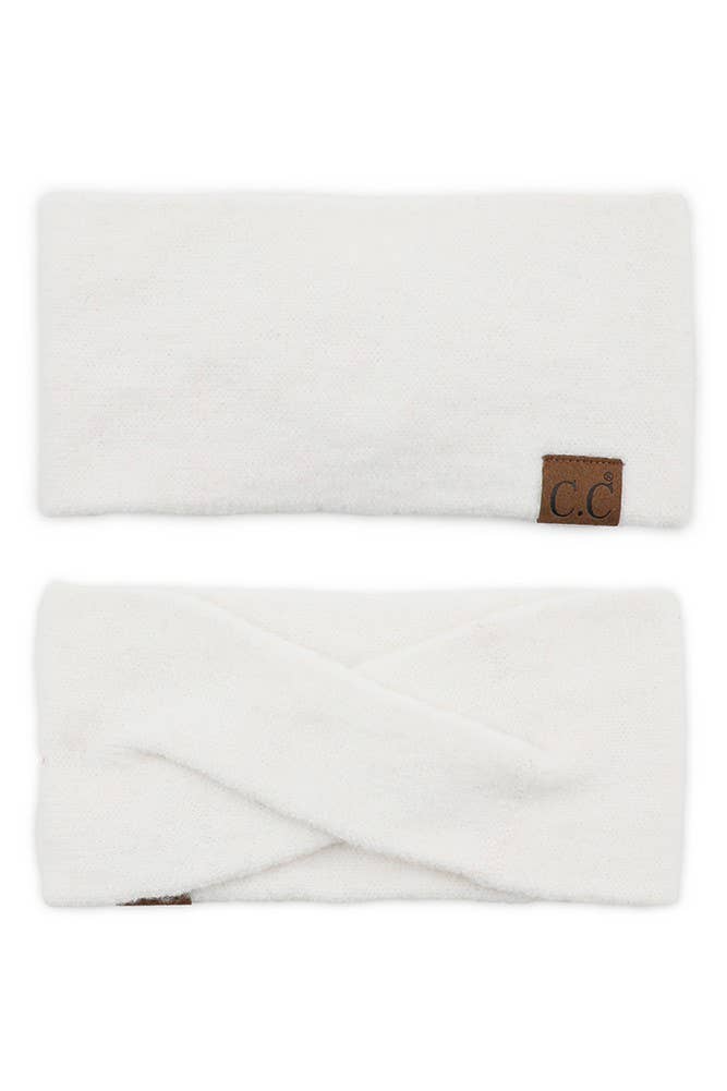 Hana - Wholesale Fashion Headband - Women's - C.C Soft Recycled Fine Yarn Cuff Headwrap3