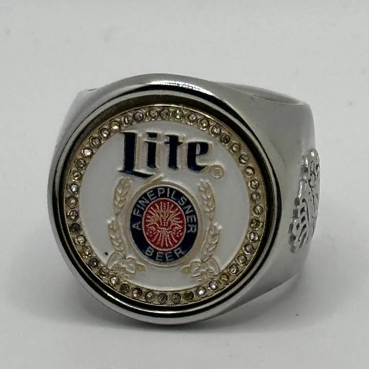 Brassa The deCAPitator ring bottle & can tab opener LLC - Wholesale DIY Beer/Alcohol Kit - Miller Lite deCAPitator ring bottle cap and can tab opener!12