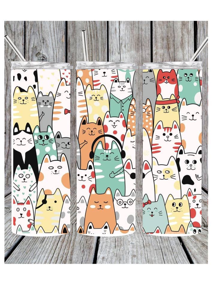 Copo de gatos por atacado de Eclectic Wallflower Boutique