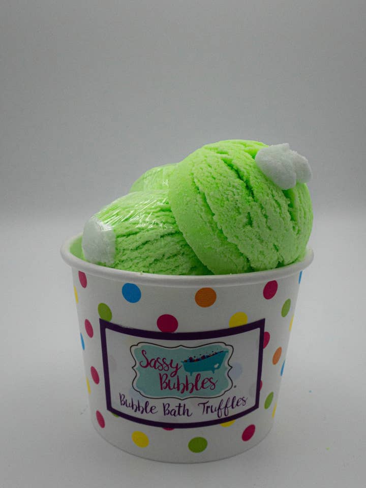 Sassy bubbla bubbla bad tryffel, kokosnut/Lime, 5 pack för wholesale av Sassy Bubbles