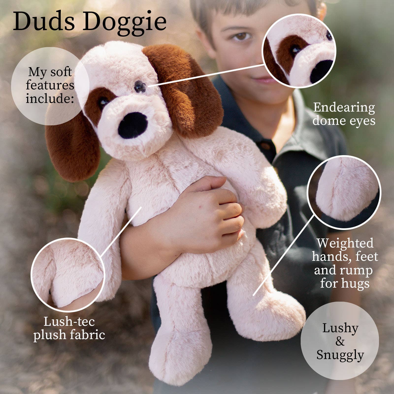 Beverly Hills Teddy Bear Company - Wholesale Stuffed/Plush Toy - Kids & Baby - World's Softest 10 inch - Lushee Duds Doggie Plush Toy3