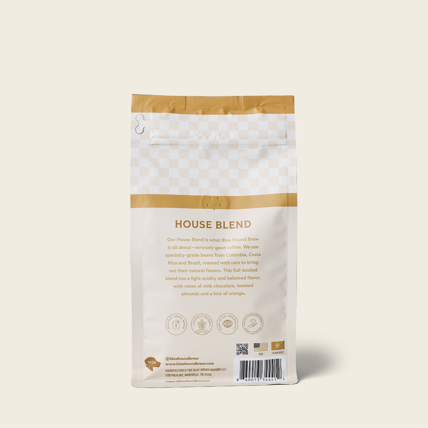 Blue Hound Brew - Wholesale Coffee Beans - House Blend Coffee - Medium Roast Coffee2