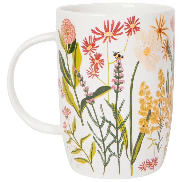 Now Designs by Danica - Wholesale Coffee Mug - Mug Tall Bees & Blooms