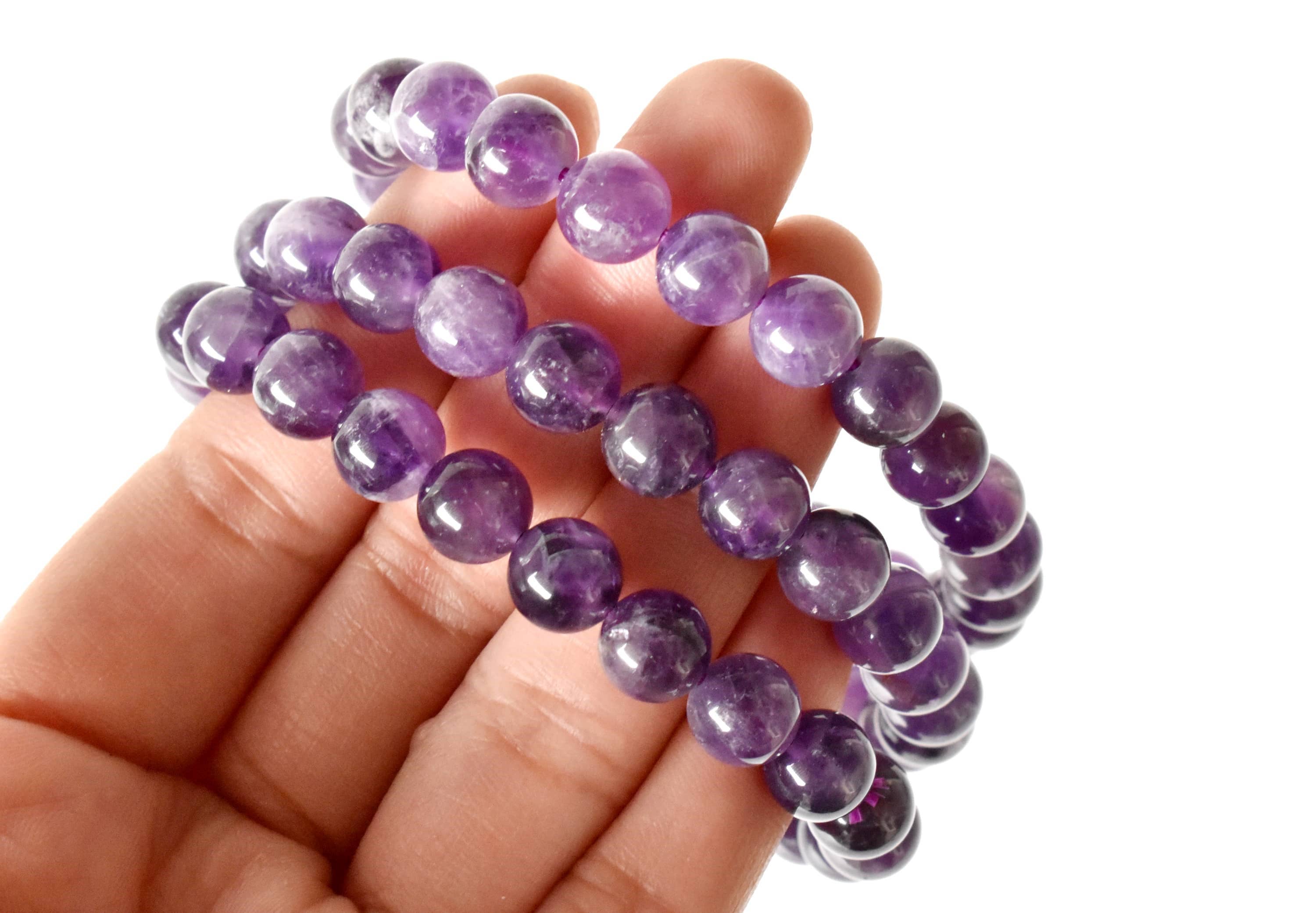Soothing Crystals - Wholesale Beaded Bracelet - Healing Bracelet | Amethyst | Gemstone Bracelet4