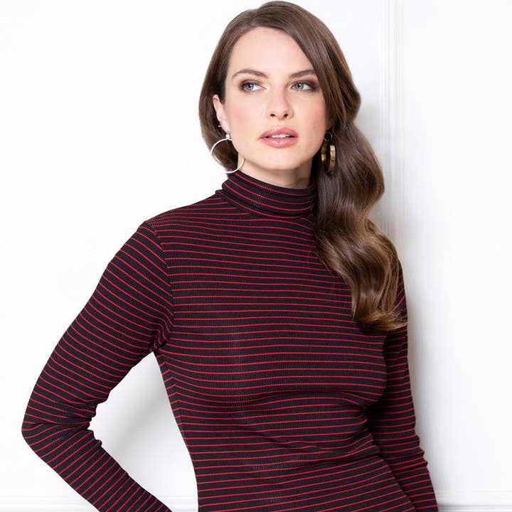 Turtle Neck Top for wholesale by HotSquash