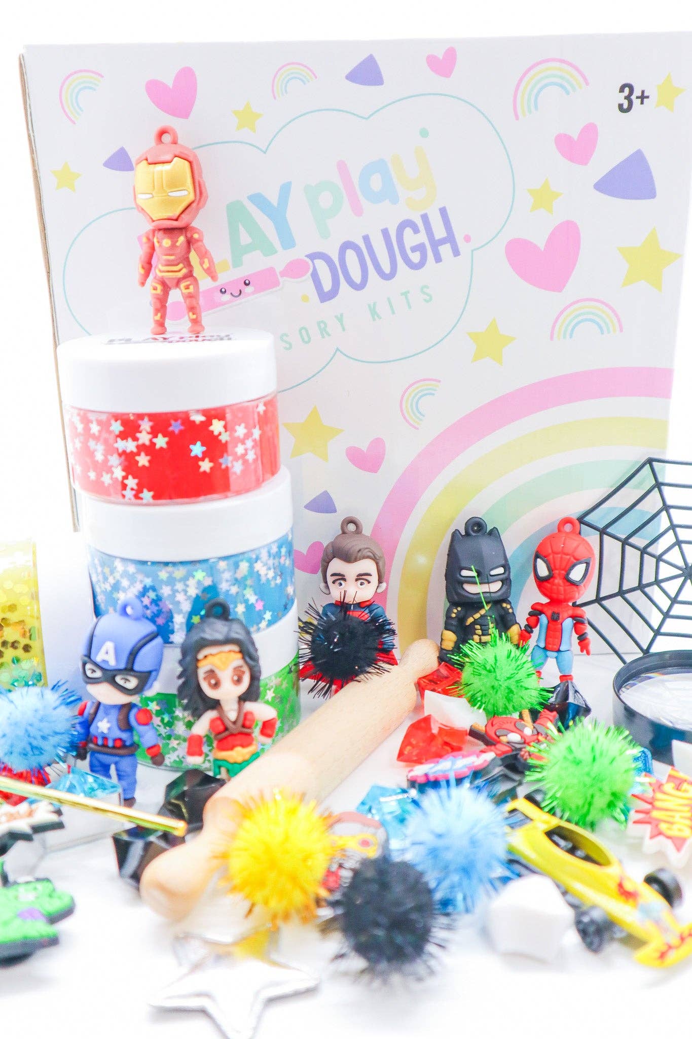 Play Play Dough - Wholesale Putty/Slime - Kids - Superhero Play Dough Kit