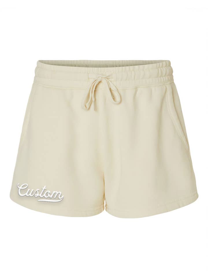 Nobullwoman Apparel - Wholesale Shorts - Women's - CUSTOM Puff Print Women's Wave Wash Shorts10