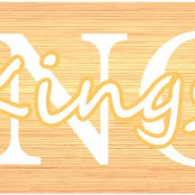 Los Angeles Kings-plaketten for engroshandel hos Rocking-F-Woodworks