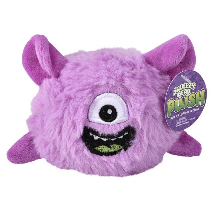 JSBlueRidge Toys - Wholesale Stuffed/Plush Toy - Kids & Baby - Monster Squeeze Bead Soft Plush Ball Kids Toy