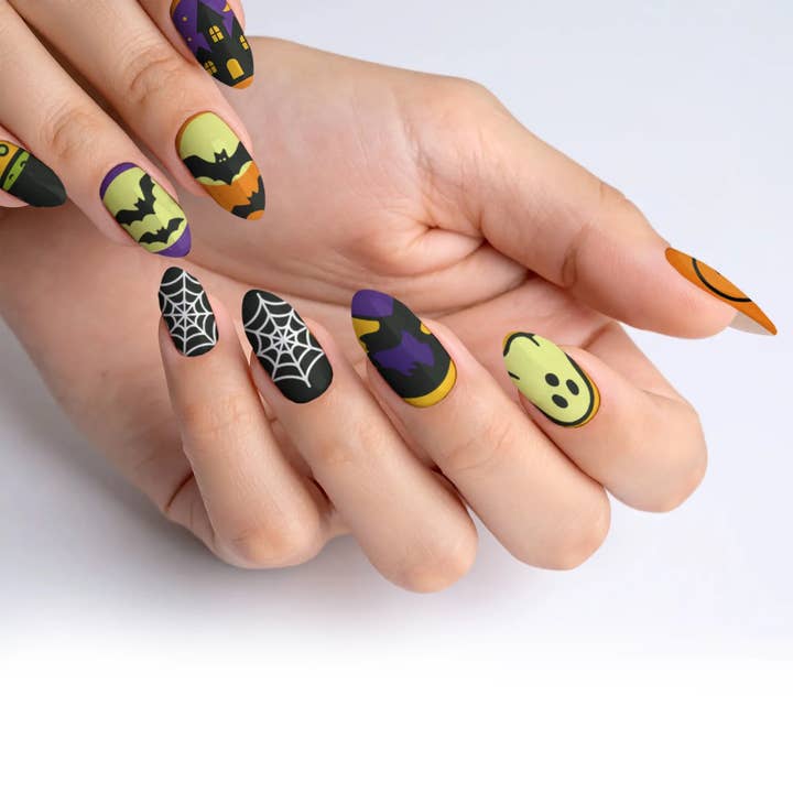 FYNE BODY - Wholesale Press-on/fake nails - Vampy Glamour Halloween Press-On Nails