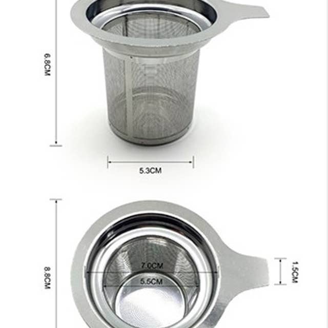 Hestia Foods - Wholesale Tea Strainer/Infuser - Stainless Steel Loose Tea Infuser, Large Capacity Fine Mesh