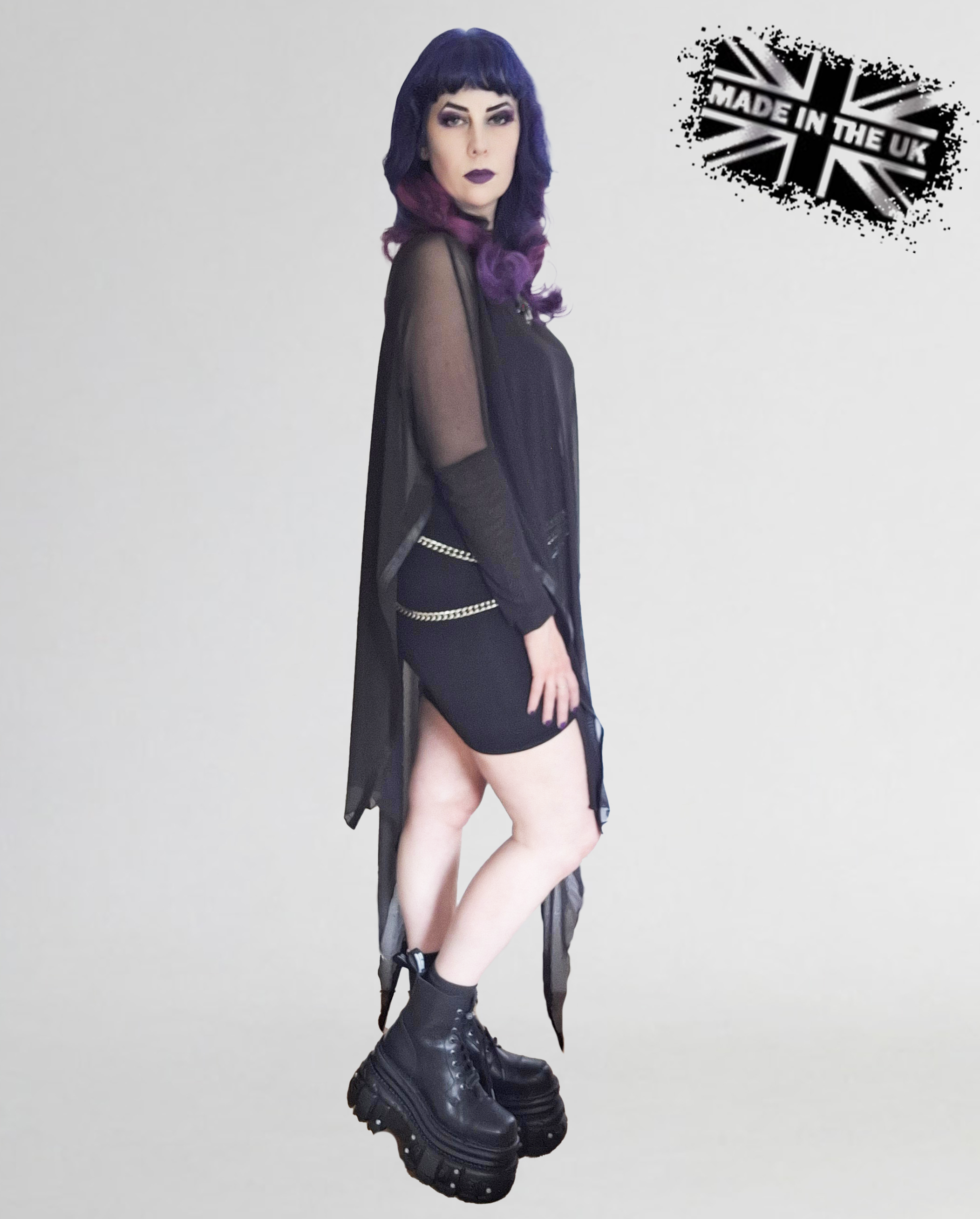 Necessary Evil (Kate's Clothing Ltd T/As) - Wholesale Dress - Women's - Necessary Evil Anahita Mesh Layer Dress4