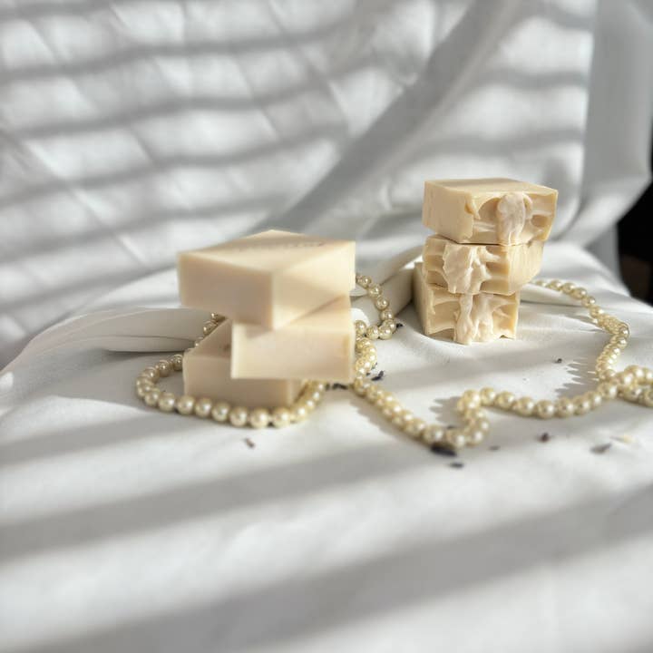 Savon pour bébé (non parfumé) végétalien, peau sensible, entièrement naturel. pour la vente par Soanna Candle Co.