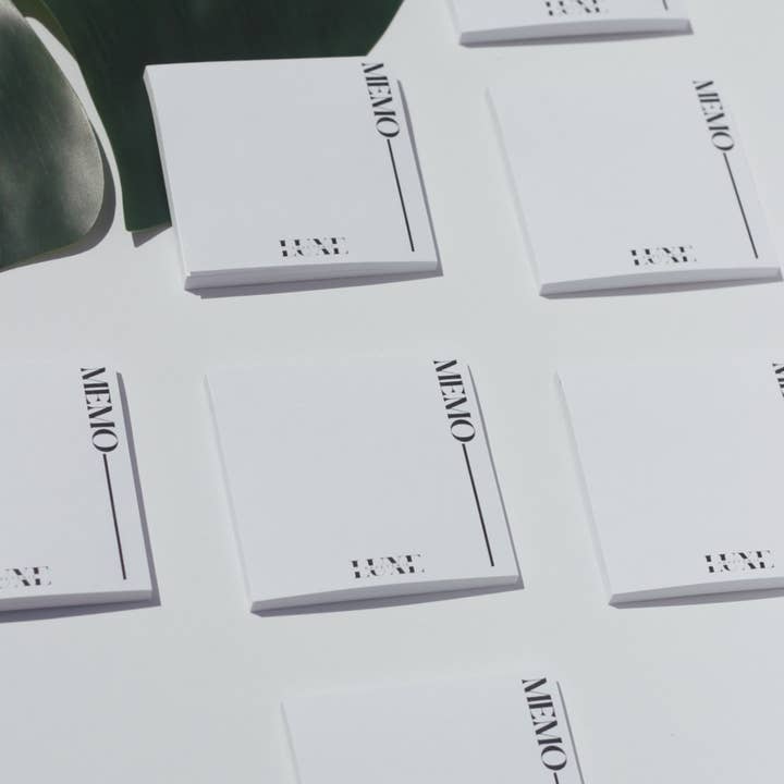 NOTA ADESIVA: MEMORANDO por atacado de Luxe Papeterie