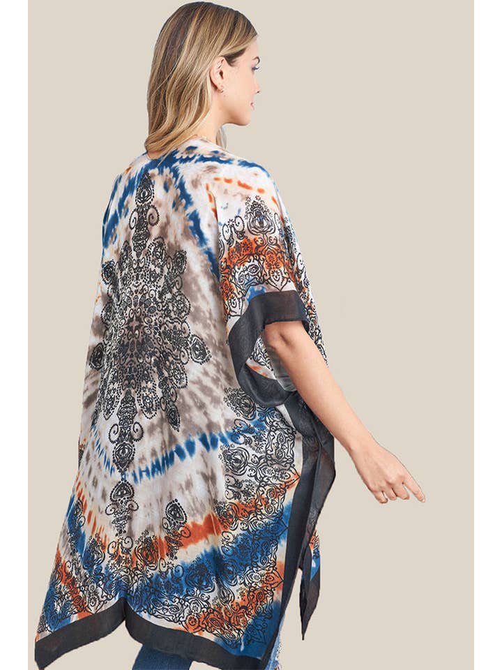 Hana - Vendita all'ingrosso Kimono - Donna - Kimono estivo con stampa boho tie dye4