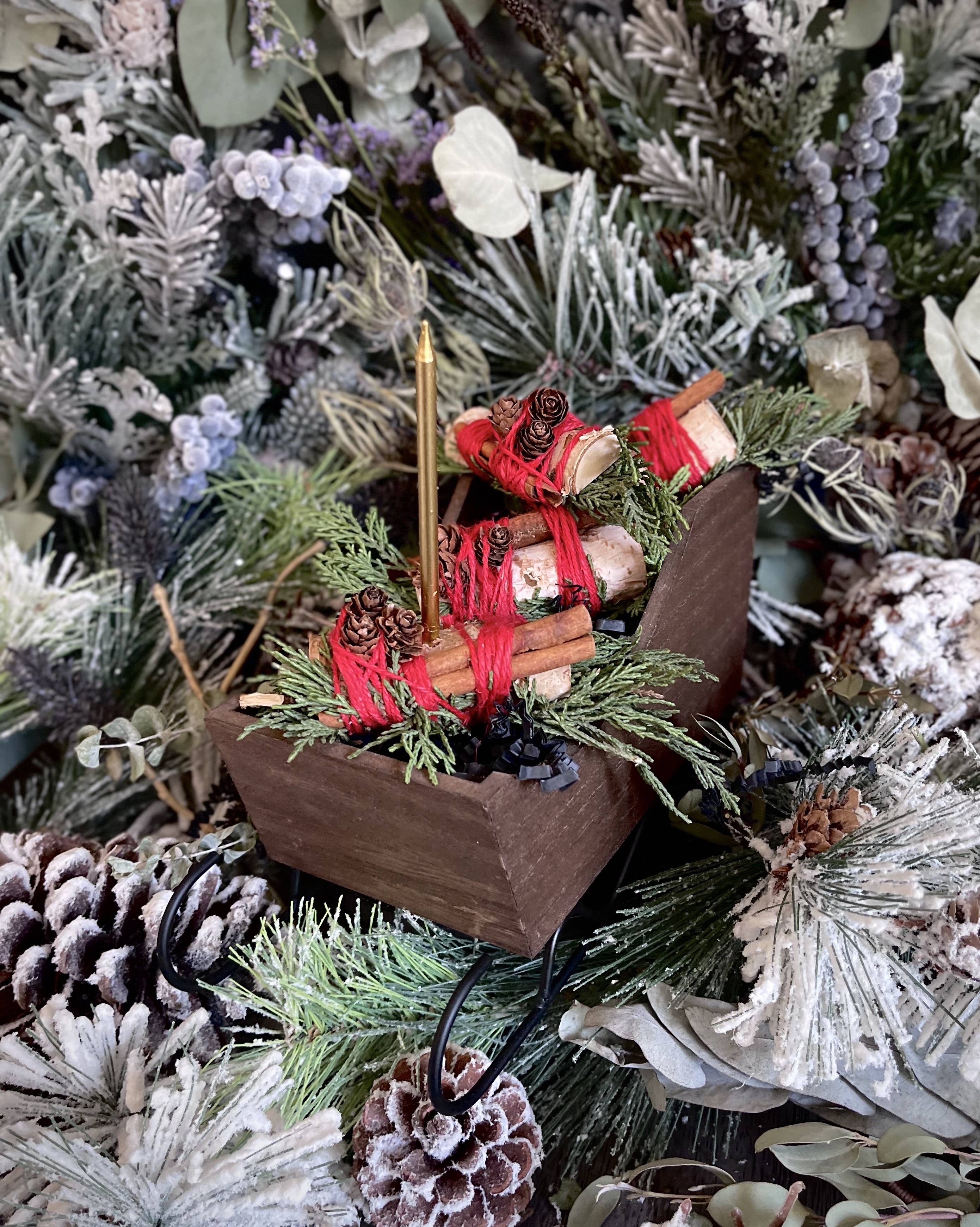 ComaVVitch – Engroshandel Pynt – Mini Yule-klods | Earth Magick | Altarudstyr | Heksekunst