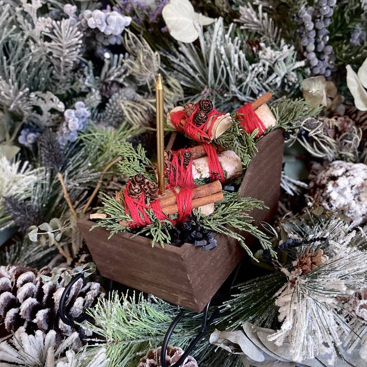 ComaVVitch - Wholesale Ornament - Mini Yule Log | Earth Magick | Altar Supplies | Witchcraft