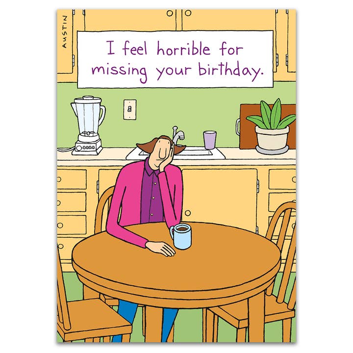 Bleftover Cake for engroshandel hos SNAFU Designs - Greeting Cards