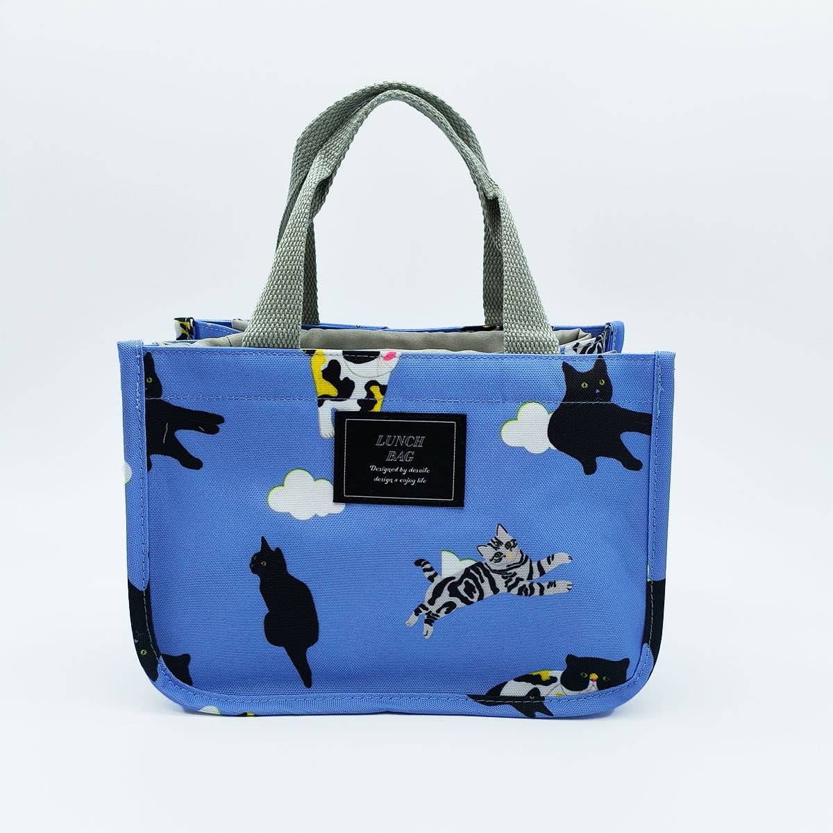 ACCITY - Wholesale Lunch Bag/Box - CASUAL PICNIC INSULATED DOUBLE LAYER BENTO BAG_CWAB18248