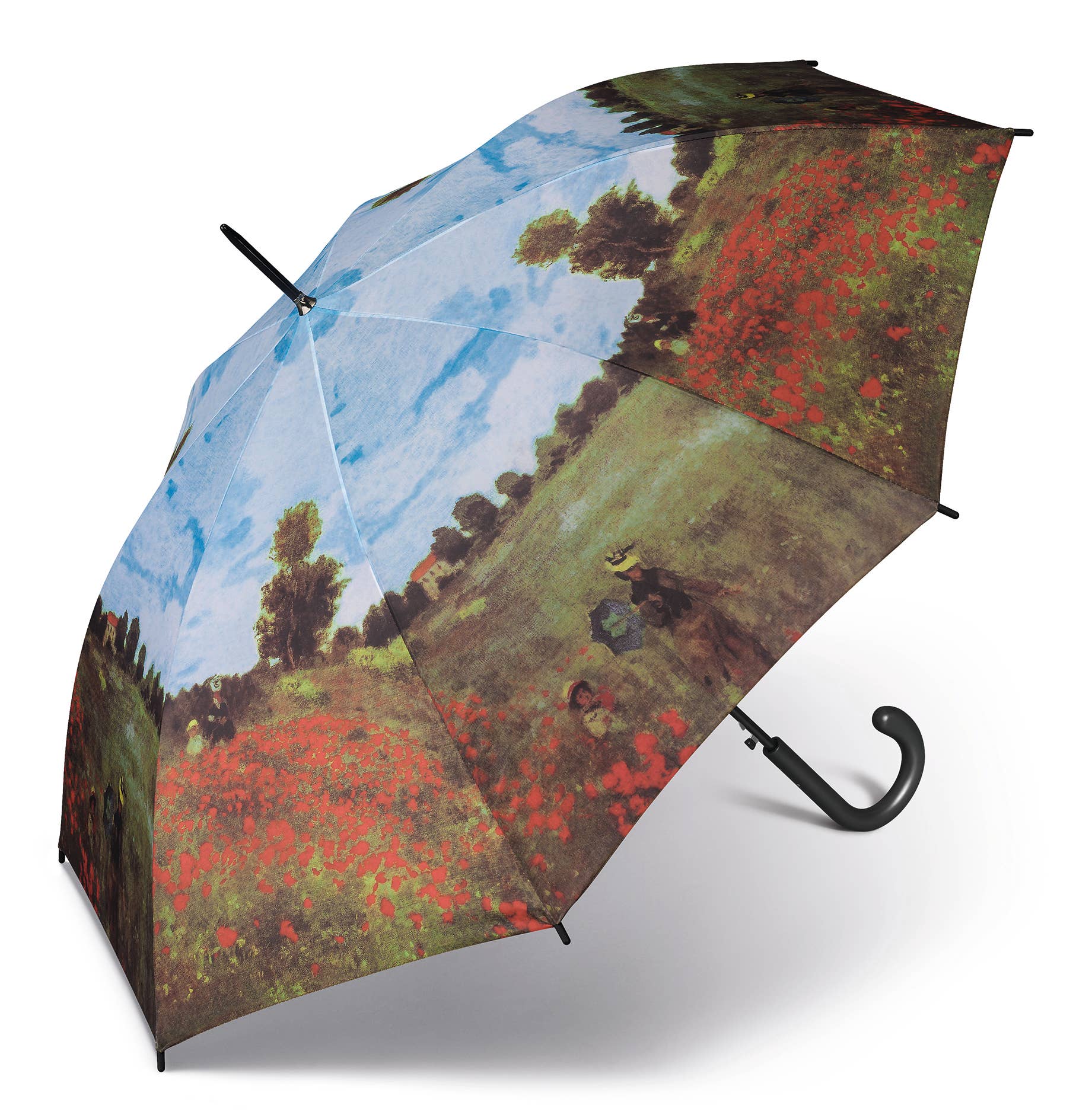 Cuatrogotas - Wholesale Umbrella - Women's - Auto Art Monet Umbrella, The Poppies. Ref-741280
