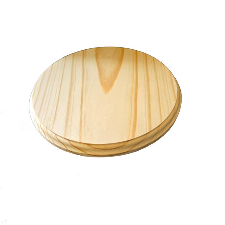 Foggy Bottom Woodworks LLC - Wholesale Craft Supplies - PINE CIRCLE PLAQUE FOR ARTS & CRAFTS1