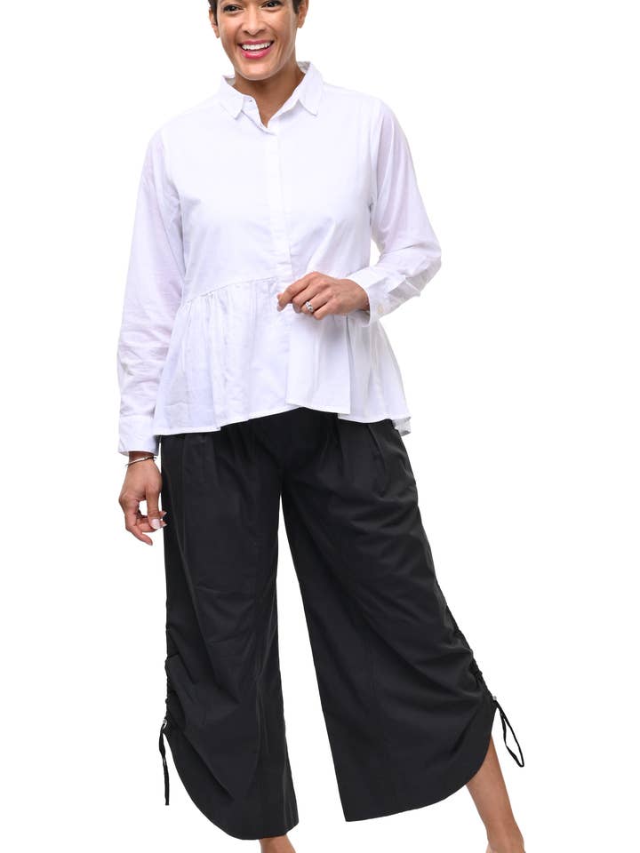 CV1231 Winslow Pant in Black*** for wholesale by Tulip Clothing