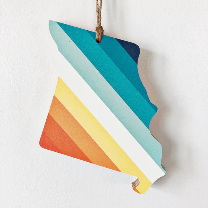 Hemlock & Heather - Wholesale Ornament - '76 Stripes State Ornaments31