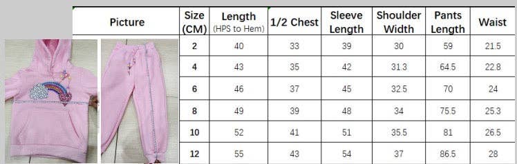 Ellie and Mila - Venta al por mayor Conjunto de camiseta y pantalón - Niños - Sudadera Rainbow Gem con abalorios7