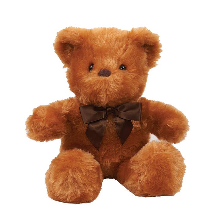 Kelli's - Wholesale Stuffed/Plush Toy - Kids & Baby - Brown Bear with Chocolate Bow